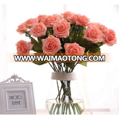 Feel moisturizing rose flower Wedding decoration artificial flowers