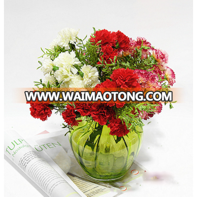 Best selling 20 heads artificial carnation for Mother's day