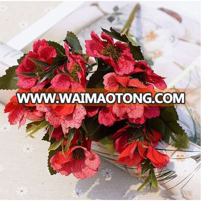 Beautiful color silk artificial cosmos flower for home decoration