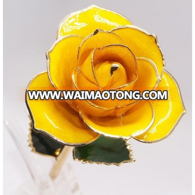 2017 new sale 24k rose flower for Valentine's Day