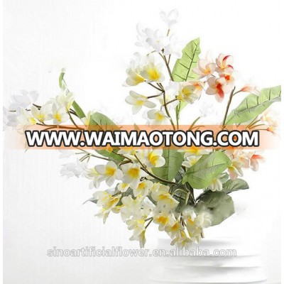 Hot sale fabric artificial plumeria rubra for home decoration