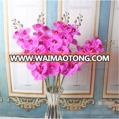 Wholesale 9 heads artificial phalaenopsis flower