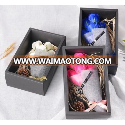 Artificial handmade flowers, gift flowers, soap flowers