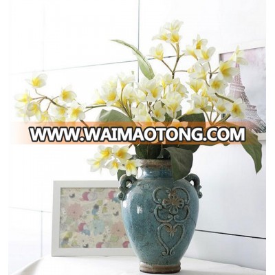 Hot sale fabric artificial plumeria rubra for home decoration