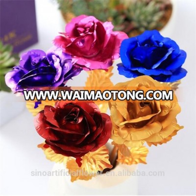 Mother's day Gift 24K gold rose plated 24K foil gold rose