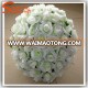 cheap plastic flower ball for wedding high quality artificial kissing flower ball