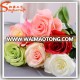 Wholesale artificial single indian miss rose flower for decoration