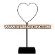 20L warm white heart scrap copper wire for sale for  wedding decoration table