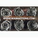 Supply preserved rose of 5-6cm silver color rose head for wedding decoration