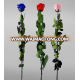 Wholesale preserved rose with stem 5-6cm rose head for Valentine's day